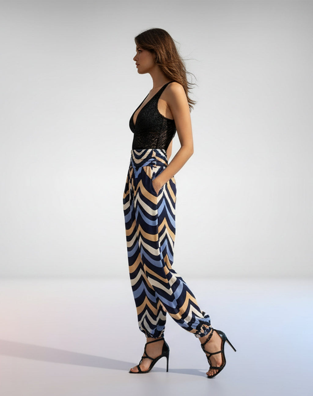 Calça Aladim - Estampado